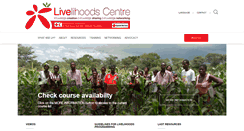 Desktop Screenshot of livelihoodscentre.org